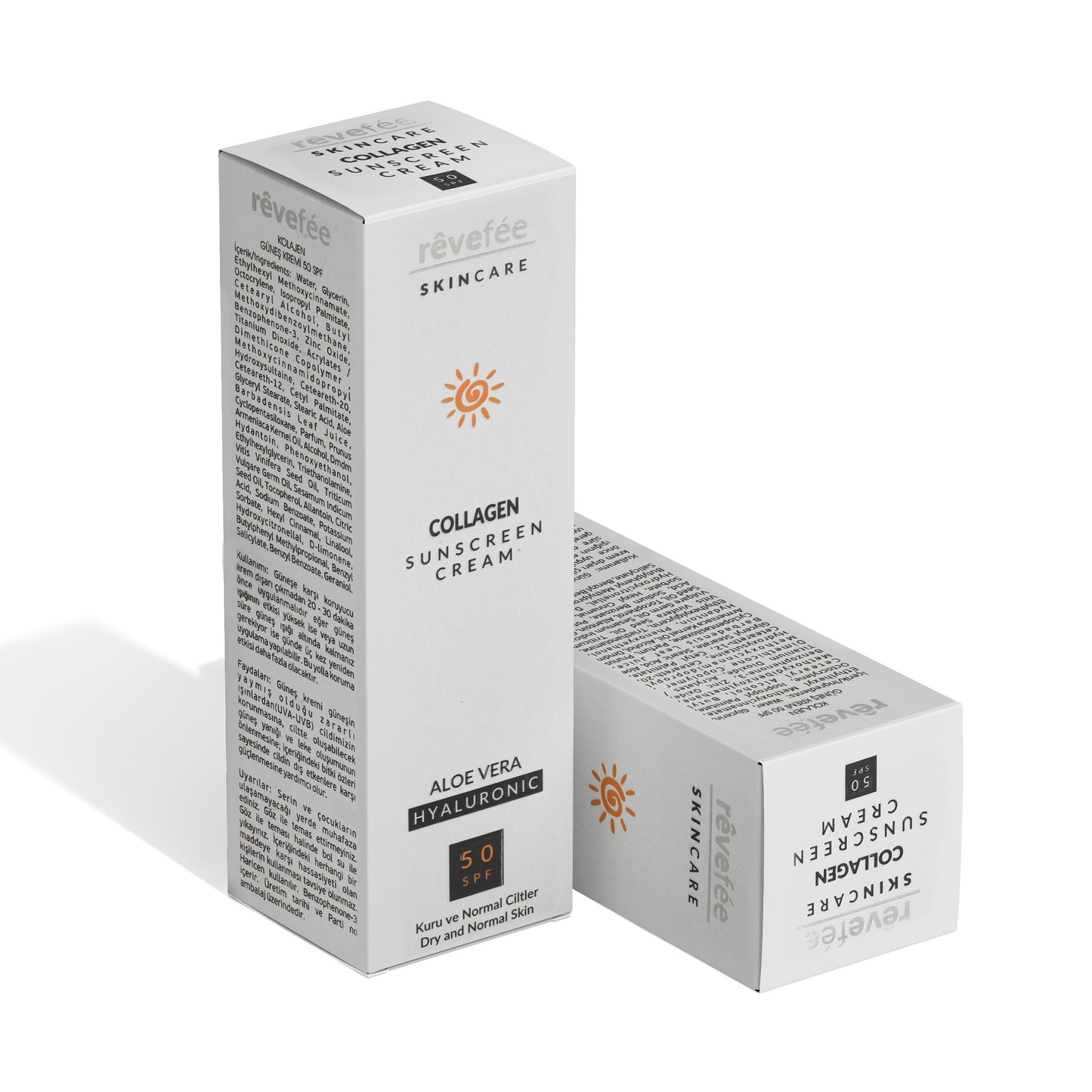 REVEFEE Collagen Sunscreen Cream for Dry and Normal Skin 125ml