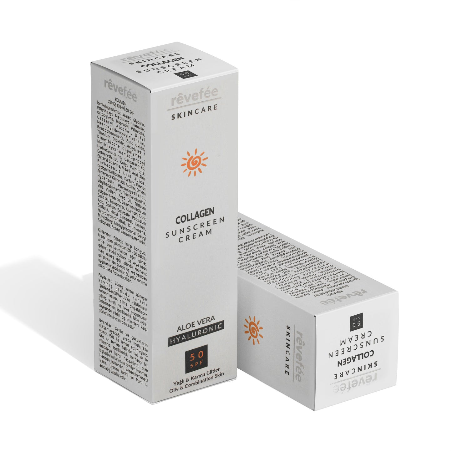 REVEFEE Collagen Sunscreen Cream for Oily and Combination Skin 125ml
