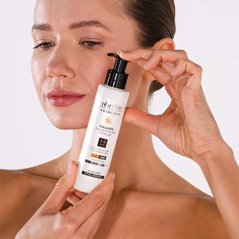 REVEFEE Collagen Sunscreen Cream for Dry and Normal Skin 125ml