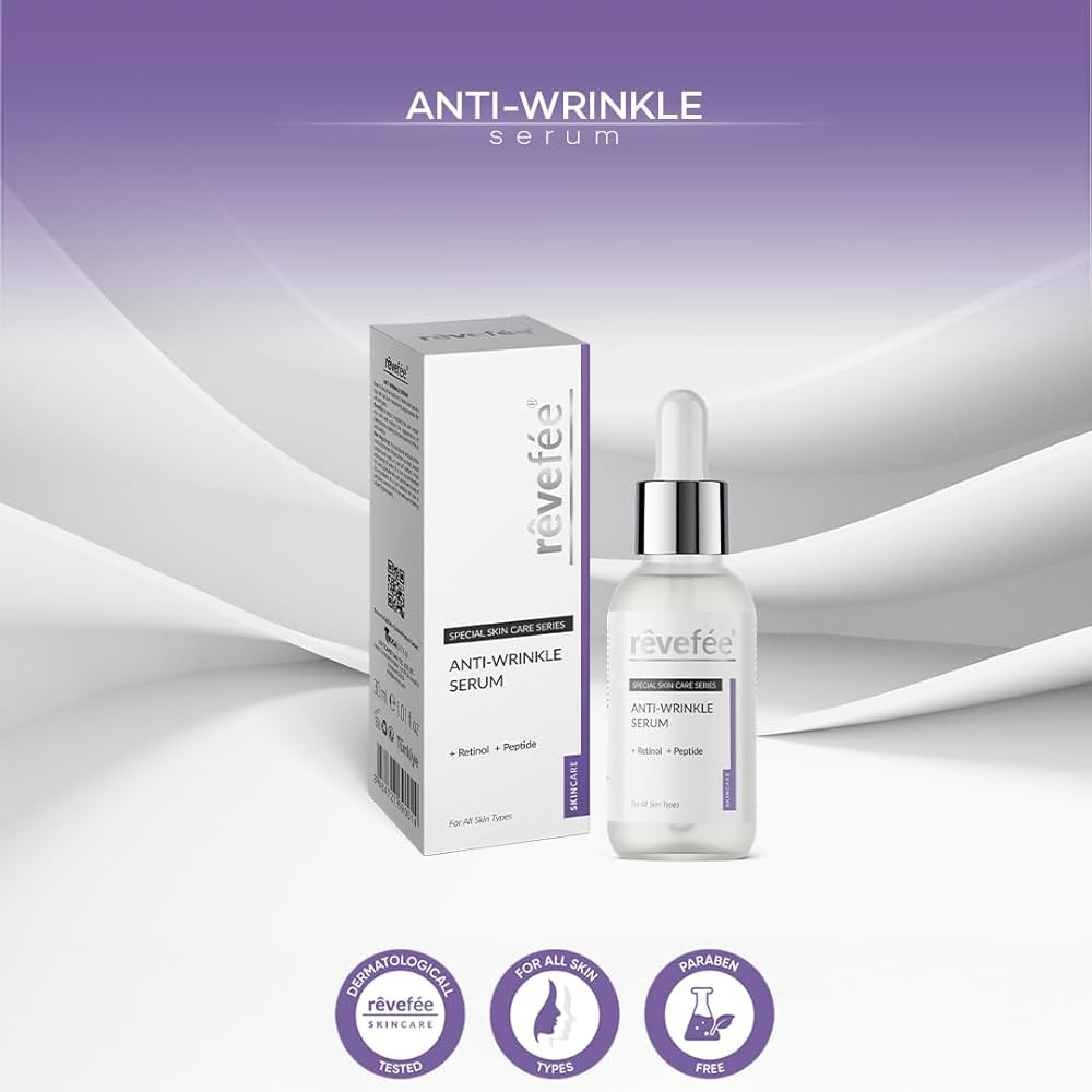 REVEFEE Anti-Wrinkle Retinol+Peptide Skin Serum 30ml