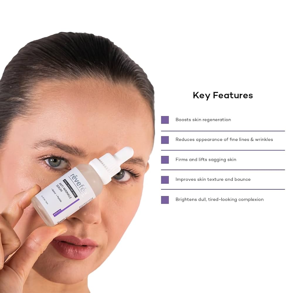 REVEFEE Anti-Wrinkle Retinol+Peptide Skin Serum 30ml