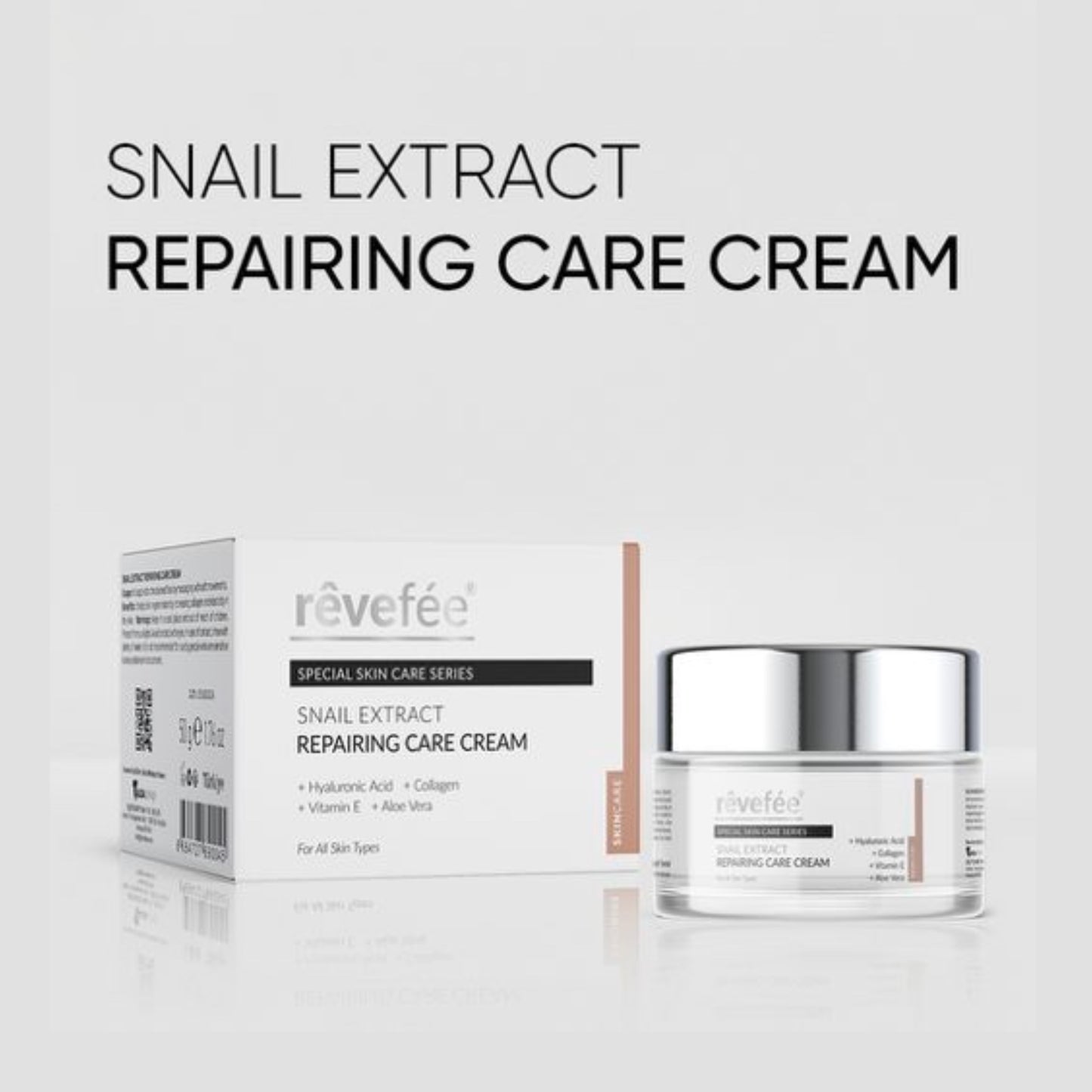 REVEFEE Snail Extract Repairing Care Cream 50g