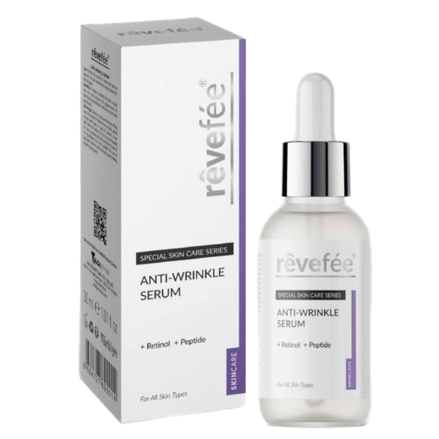 REVEFEE Anti-Wrinkle Retinol+Peptide Skin Serum 30ml