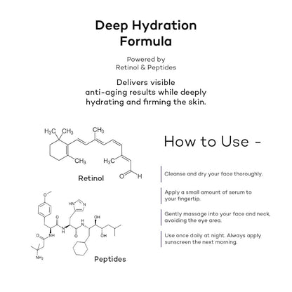 REVEFEE Anti-Wrinkle Retinol+Peptide Skin Serum 30ml