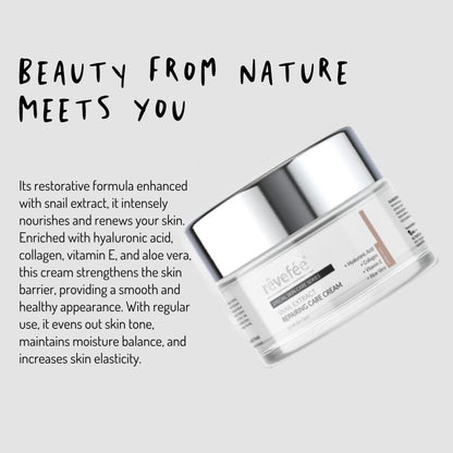 REVEFEE Snail Extract Repairing Care Cream 50g