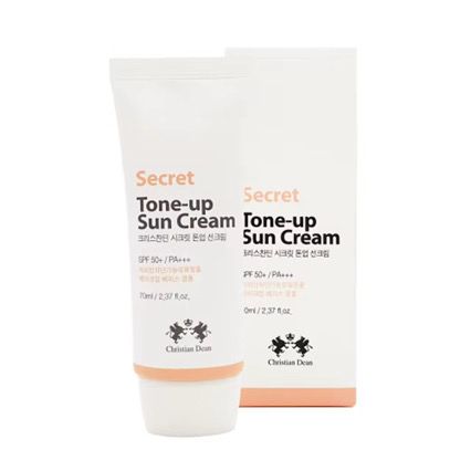 CHRISTIAN DEAN Secret Tone-up Sun Cream SPF50+ PA+++ 70ml / Korean Cosmetics