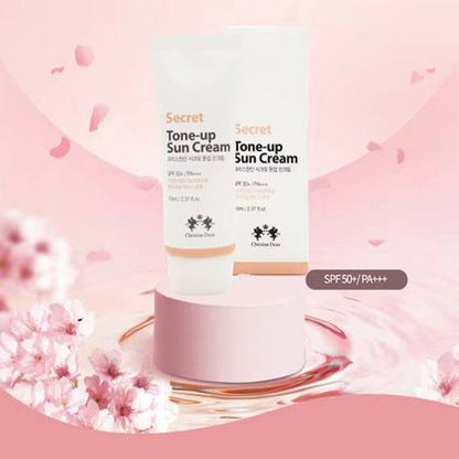 CHRISTIAN DEAN Secret Tone-up Sun Cream SPF50+ PA+++ 70ml / Korean Cosmetics